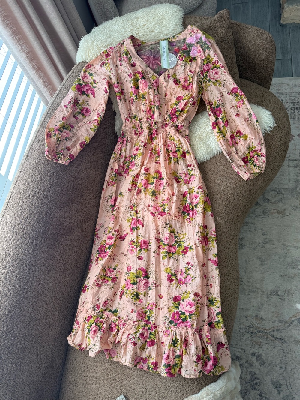 Aratta Softness Floral Maxi Dress